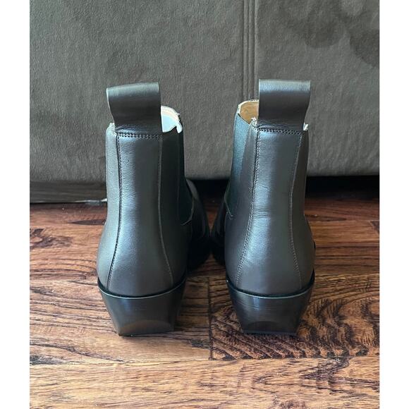 $1,800 NIB Bottega Veneta Leather Brown Heel Chelsea Boots Size 41(8) main image 6